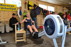 Kouvolan Soutajien Hanna Tuominen ergosi uusiksi puolimaratonin ME lukemiksi 1:23.65. Kuva: Kimmo Jukkara.